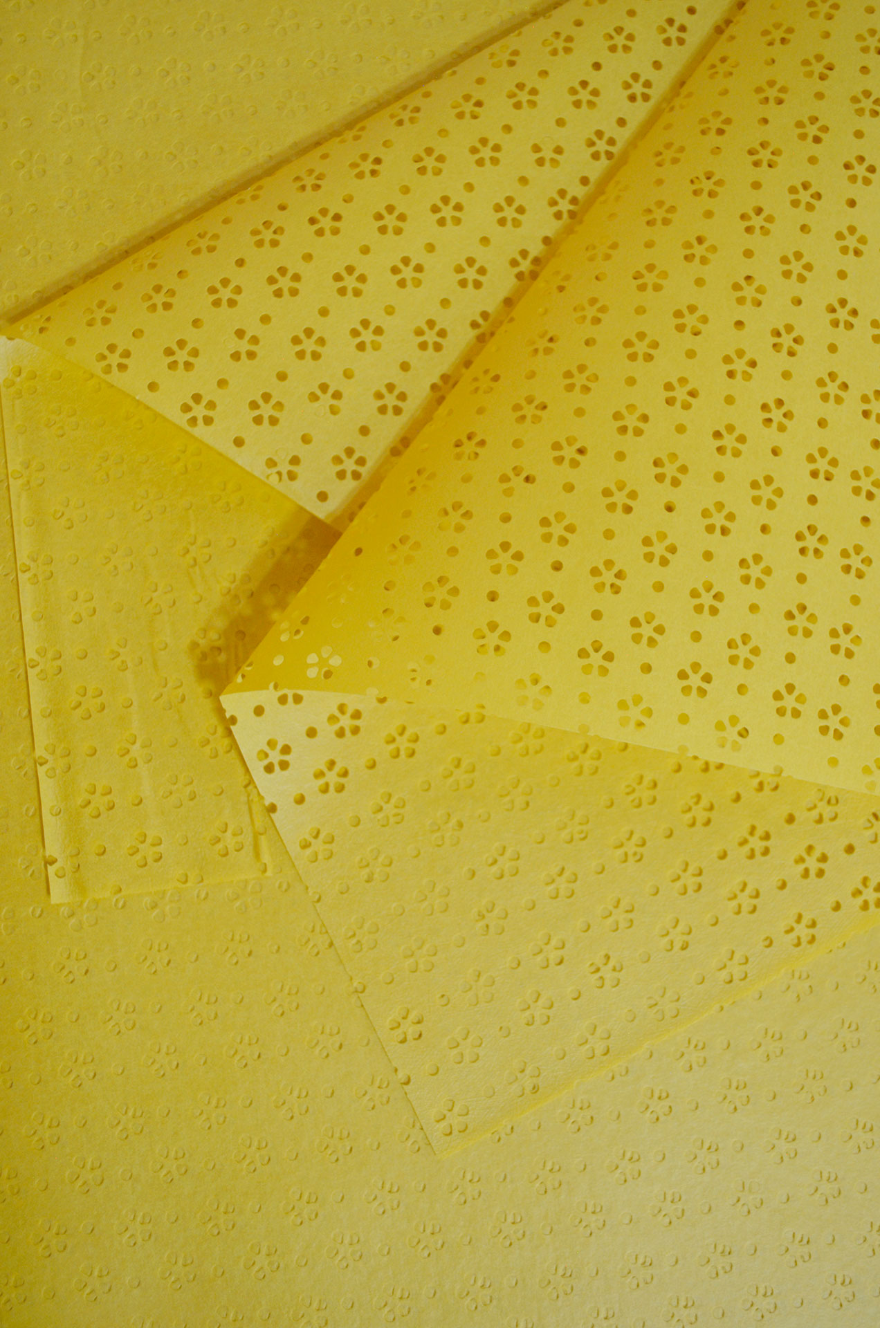 Papel picado Amarillo girasol